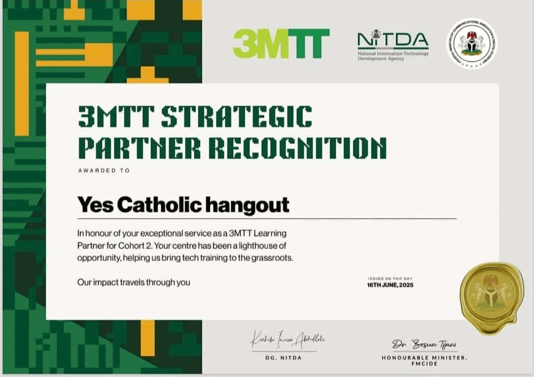 3MTT Partnership Certificate