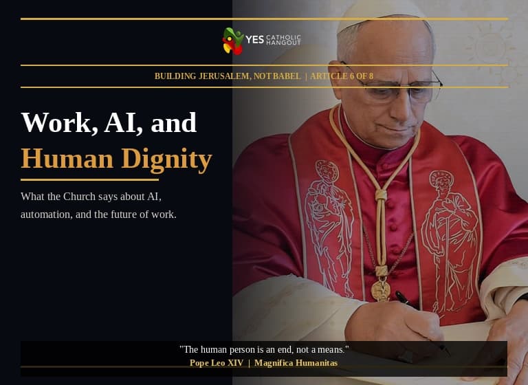 Work, AI, and Human Dignity