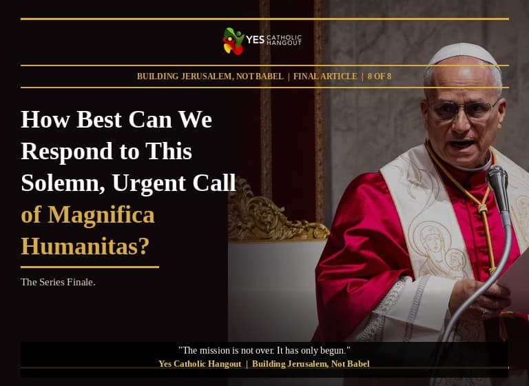 How Best Can We Respond to the Solemn, Urgent Call of Magnifica Humanitas