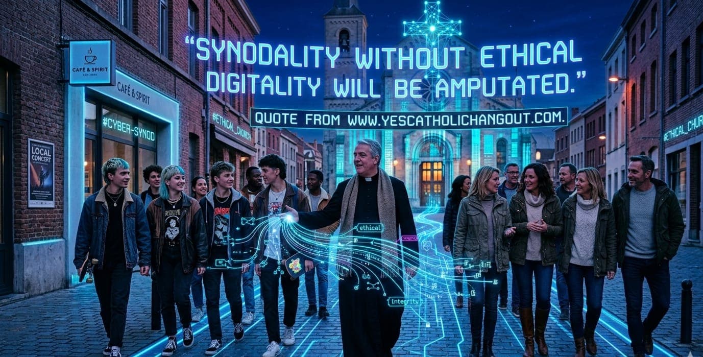 Synodality Without Ethical Digitality Will Be Amputated, It Cannot Walk not to talk of implementing walking together. 
