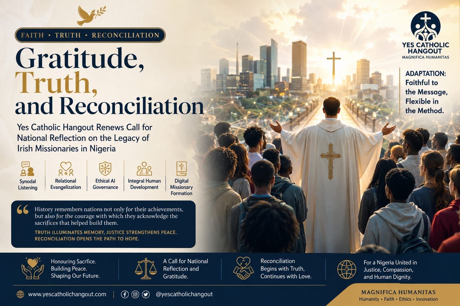 Gratitude, Truth, and Reconciliation: Yes Catholic Hangout Renews Call for National Reflection on the Legacy of Irish Missionaries in Nigeria