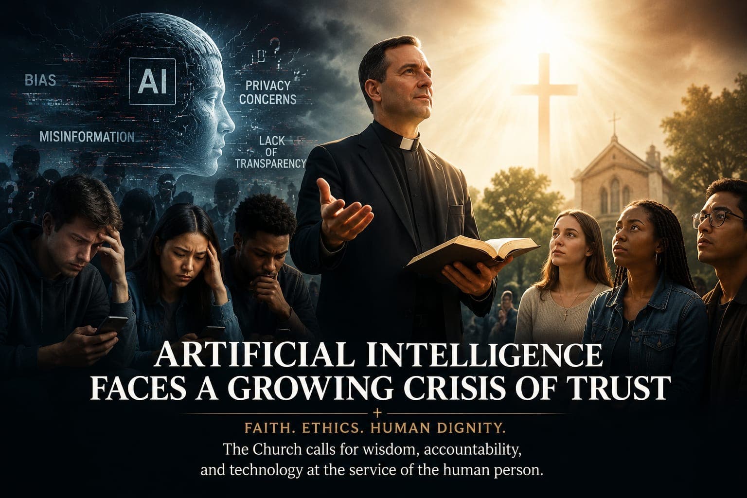 Artificial Intelligence Faces a Growing Crisis of Trust: Building an Ethical Technology Ecosystem for the Human Person