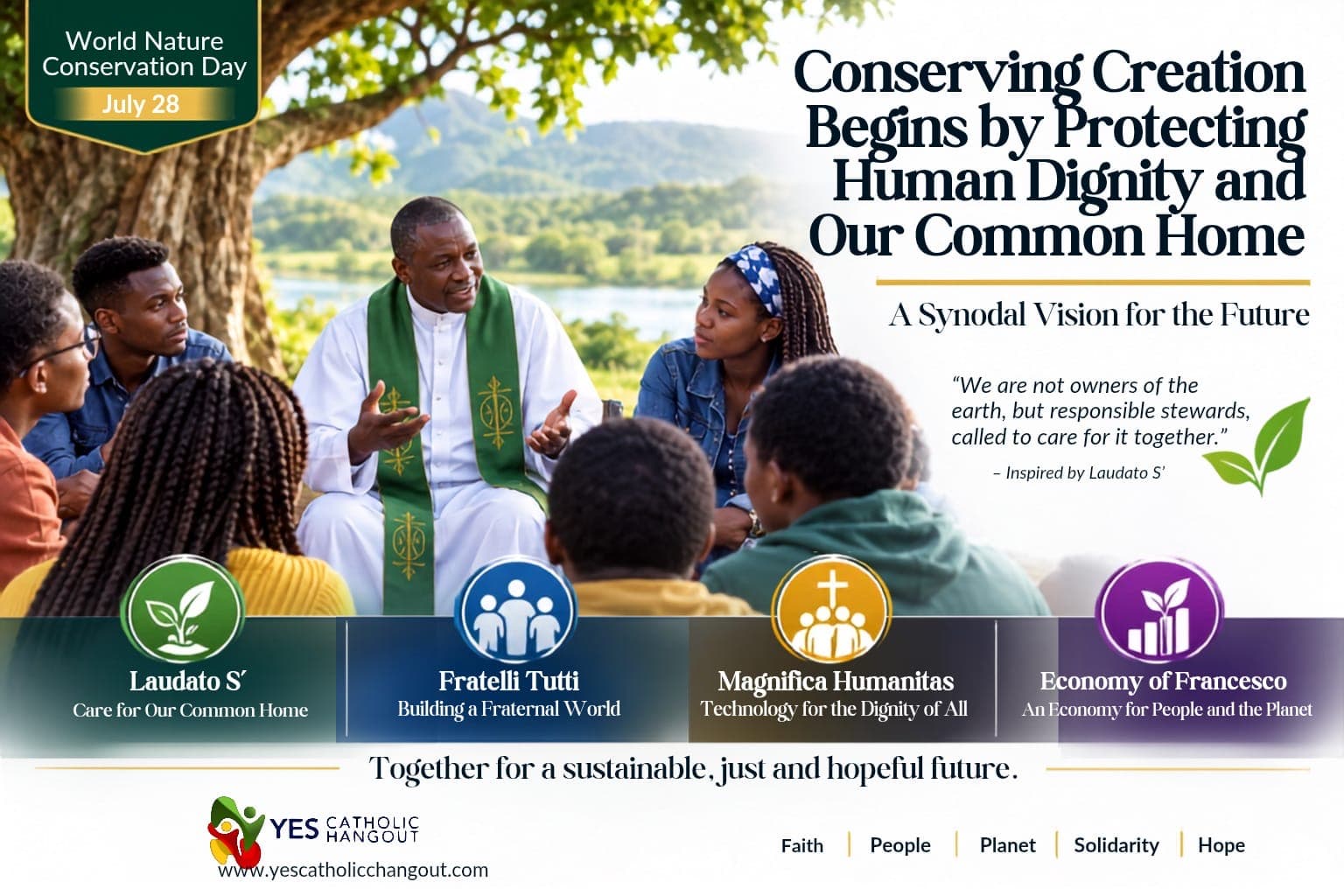 Conserving Creation Begins by Protecting Human Dignity and Our Common Home: A Synodal Vision for the Future