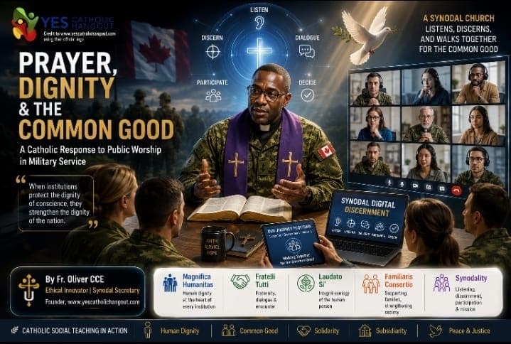 Prayer, Human Dignity, and the Common Good: A Catholic Response to Public Worship in Military Service