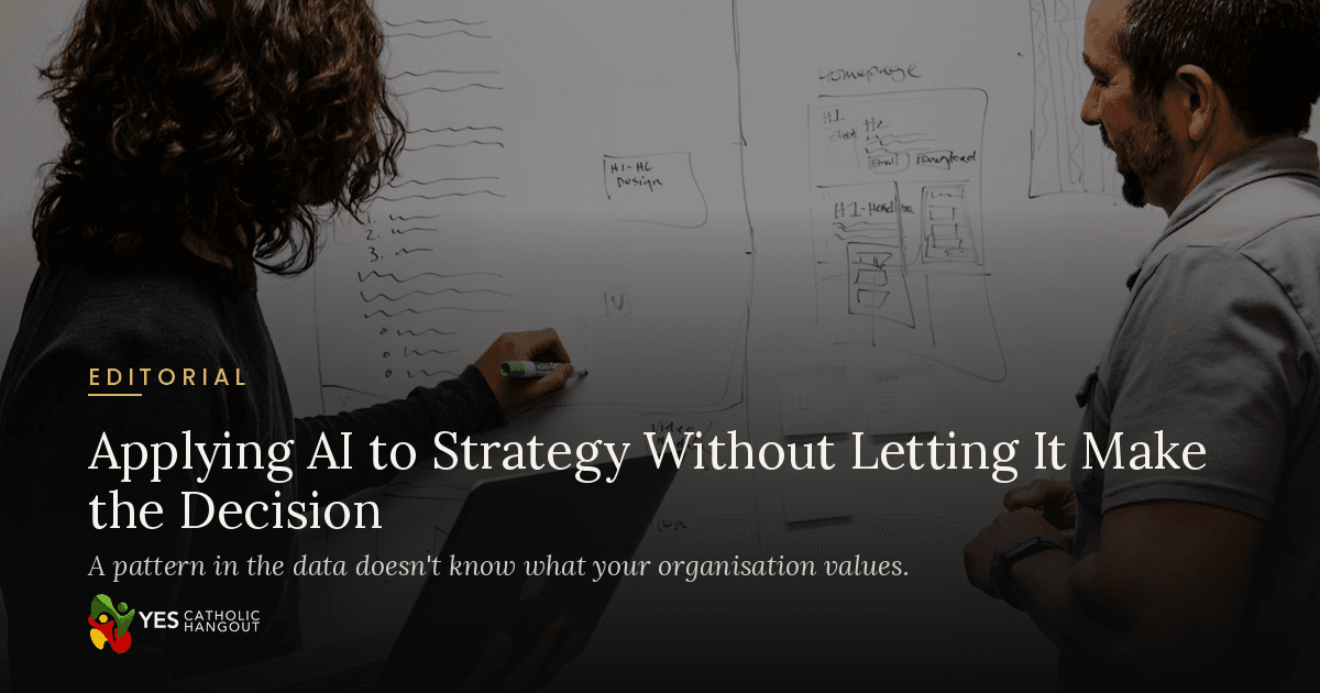 Applying AI to Strategy Without Letting It Make the Decision